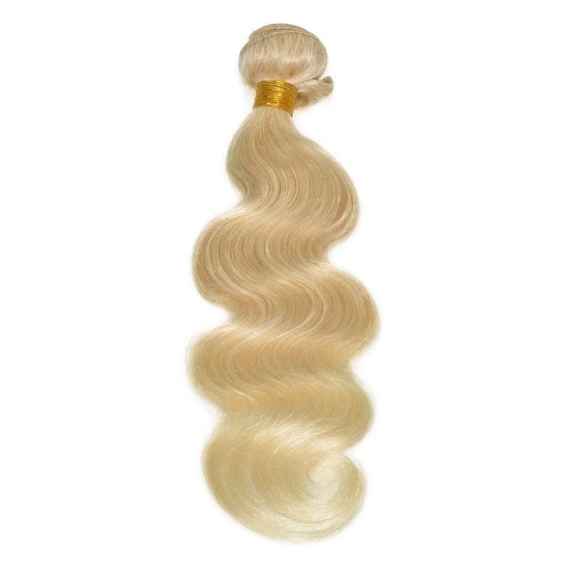 Bellishe 40 inch blonde hair extensions with frontal weave hair human bundles