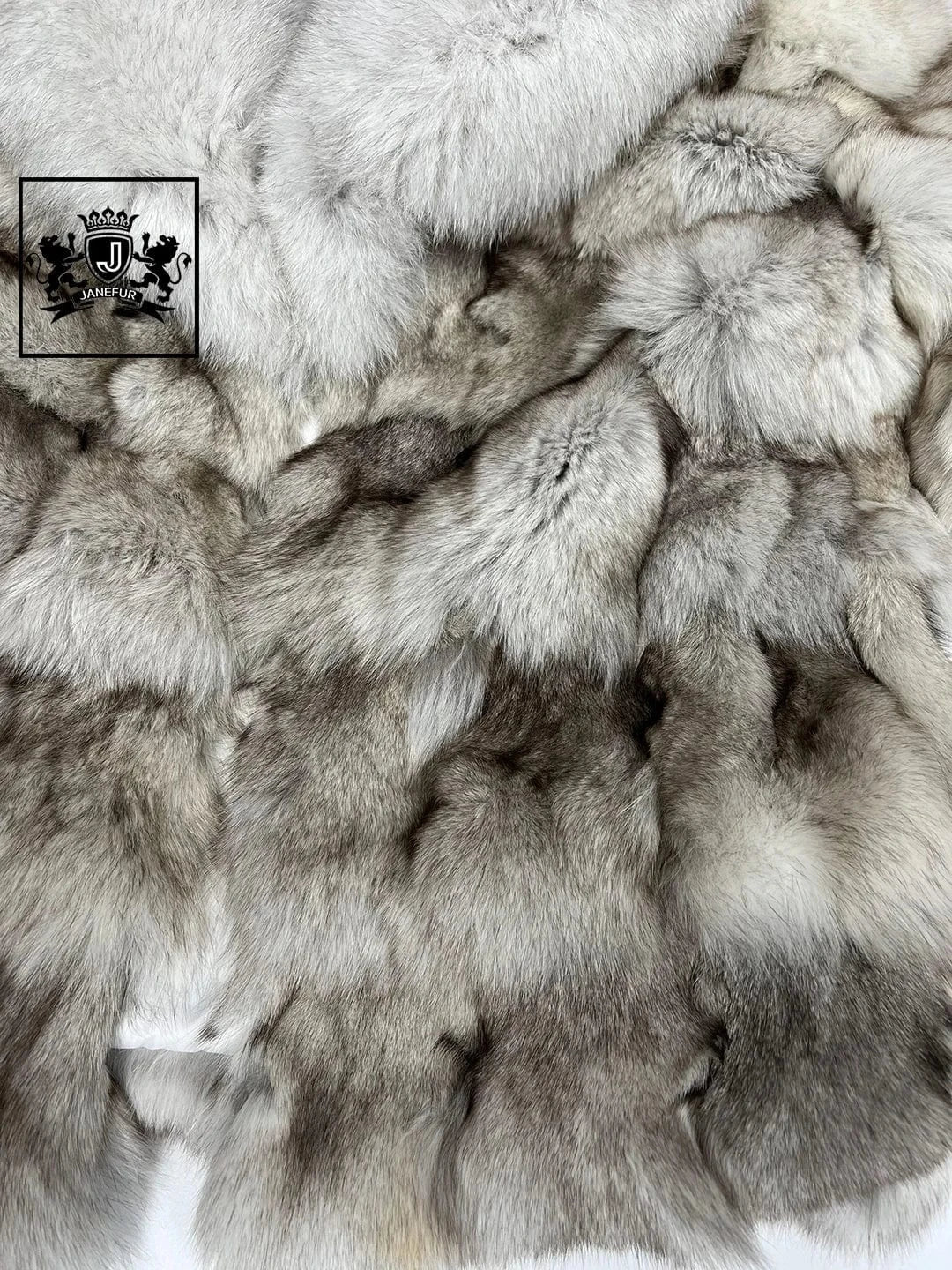 Best Price Winter Natural Color Furry Normal Patchwork Fox Fur Coat