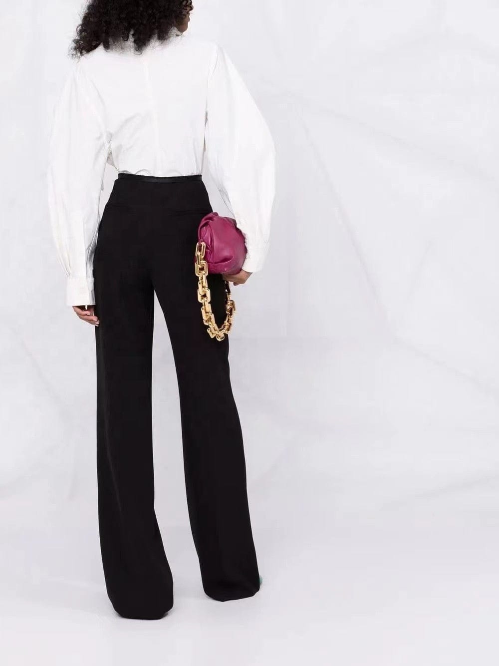 Bettergirl Fashionable Drawstring Casual White Shirt Long Sleeve Spring Women Shirts Blouses