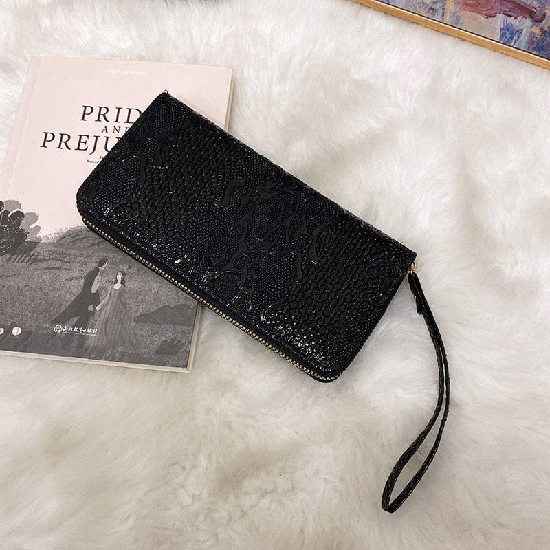 black 2022 ladies women designer LadiesShort Large Capacity Double Layer Fashion Card Holder Female Student Casual Wallet Coin Purse