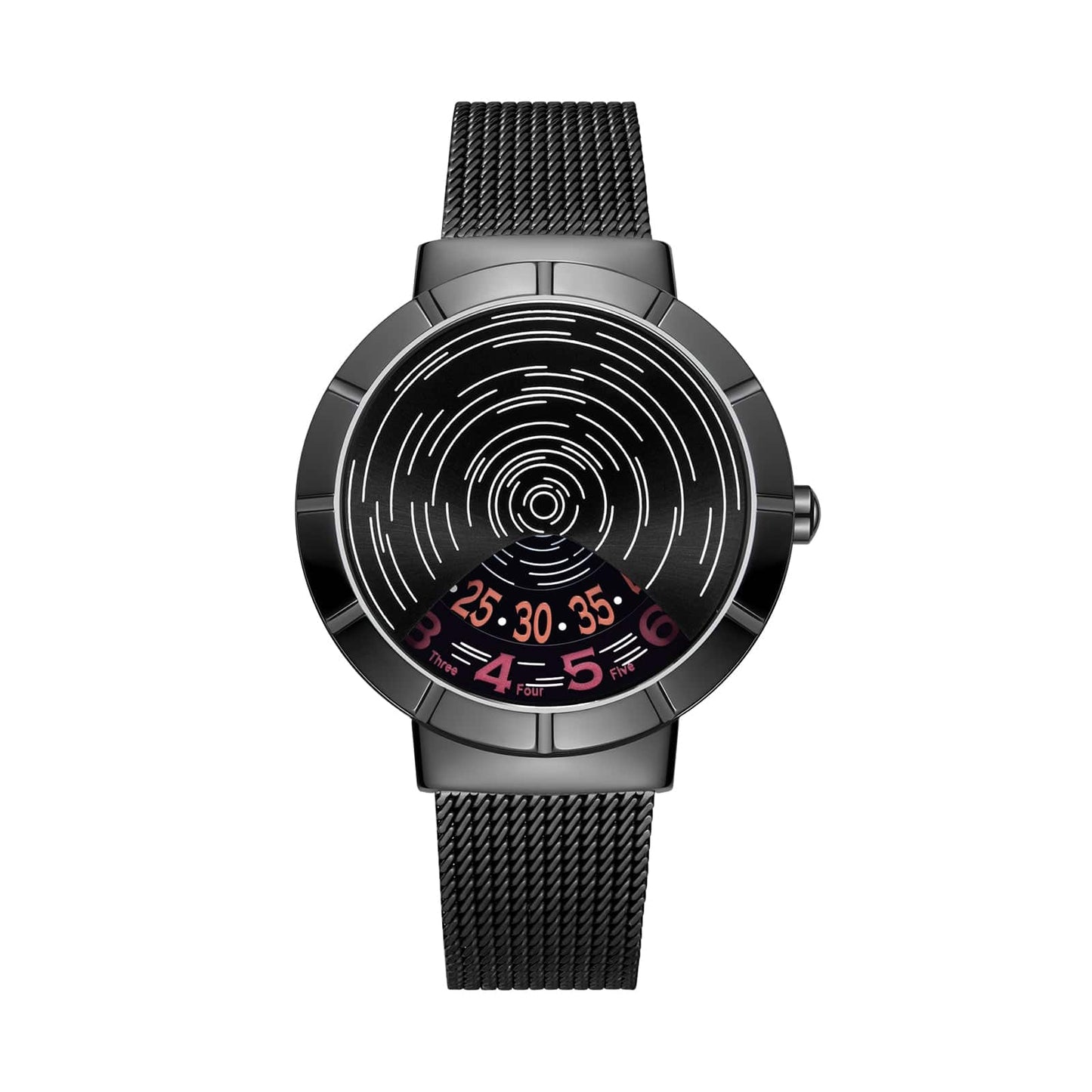 Black Case SAGA Women Watches Luxury Stainless Steel Branded Watch For Women Unisex