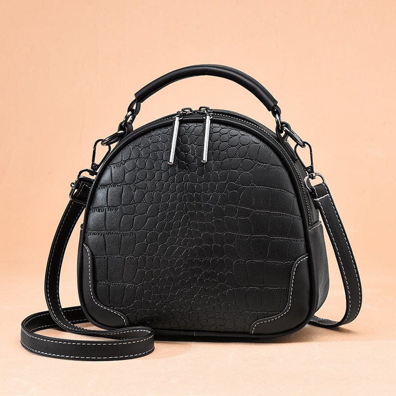 black Factory wholesale new fashion crocodile-pattern large capacity cross body bag woman bags one-shoulder handbags 13173