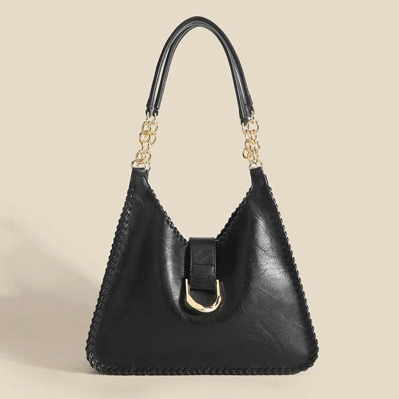 Black Guangzhou factory Turkey handbags wholesale faux leather shoulder bag custom handbag set female