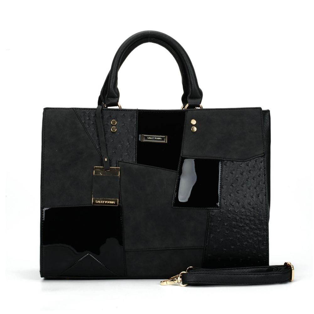 black HEC 2022 Fashion Designer Pu Leather Material Women Handbag Wholesale