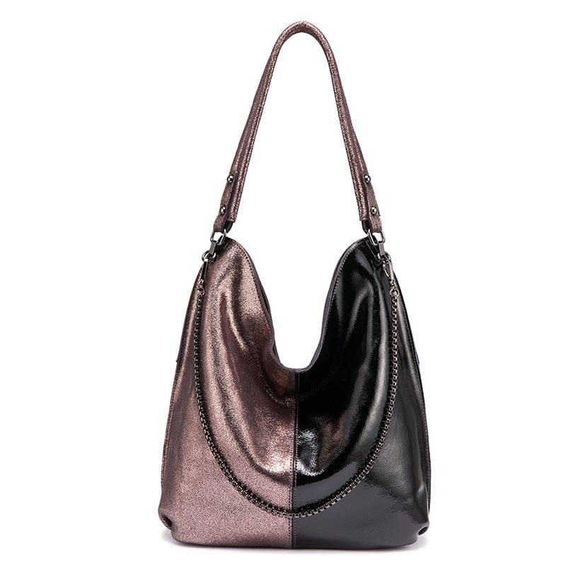 Black with bronze Hot sale LOVEVOOK Realer brand dropshipping Boutiques  ladies crossbody bags shoulder tote bags casual ladies genuine bag