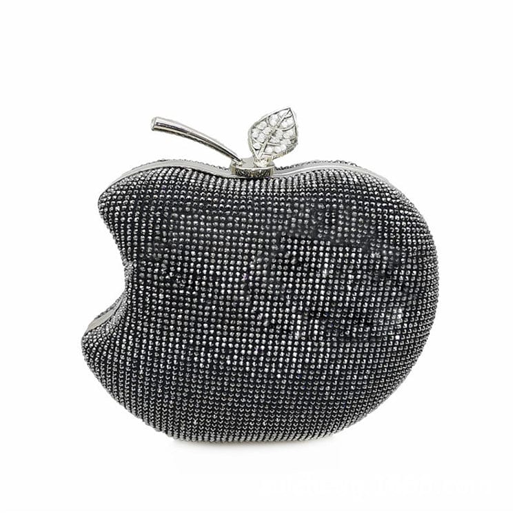 blk silver Latest Style Luxury European and American Crystal Diamond Clutch Bags Evening Bags for Party Wedding