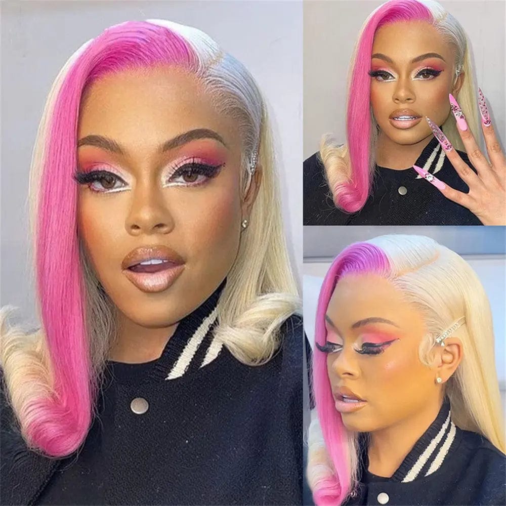 Blonde Lace Front Human Hair Brazilian Wig