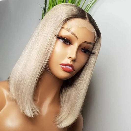 Blonde Ombre Color Wig Short Bob Wigs
