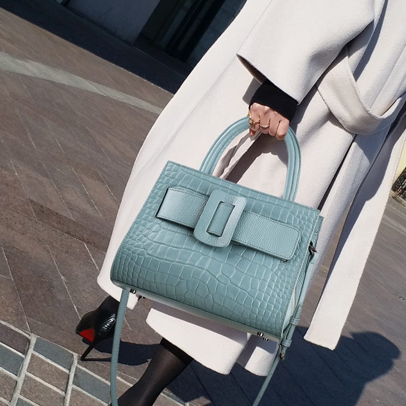 Blue 2022 new fashion leather Luxury Women Mini Handbag Vintage Crossbody Pouch for women