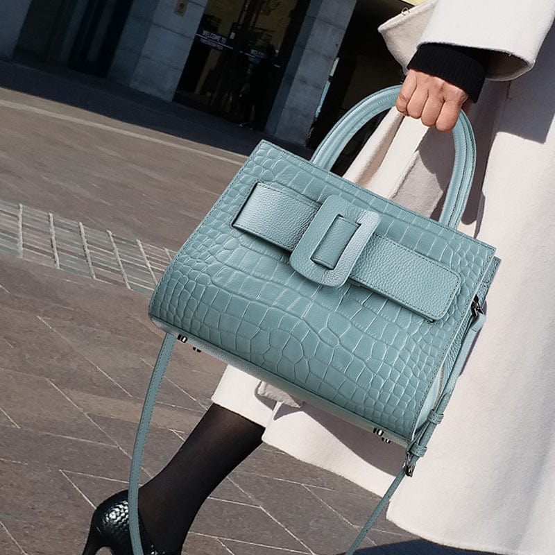 Blue 2022 new fashion leather Luxury Women Mini Handbag Vintage Crossbody Pouch for women