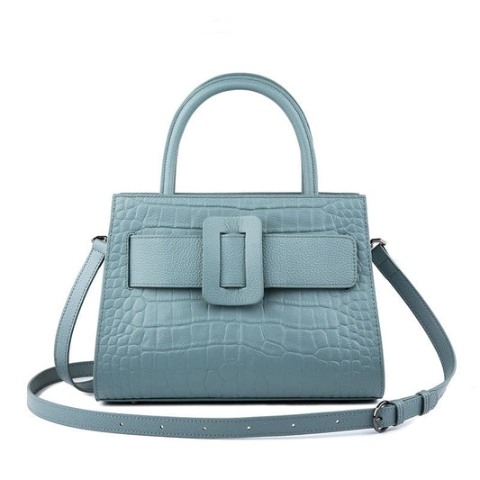 Blue 2022 new fashion leather Luxury Women Mini Handbag Vintage Crossbody Pouch for women