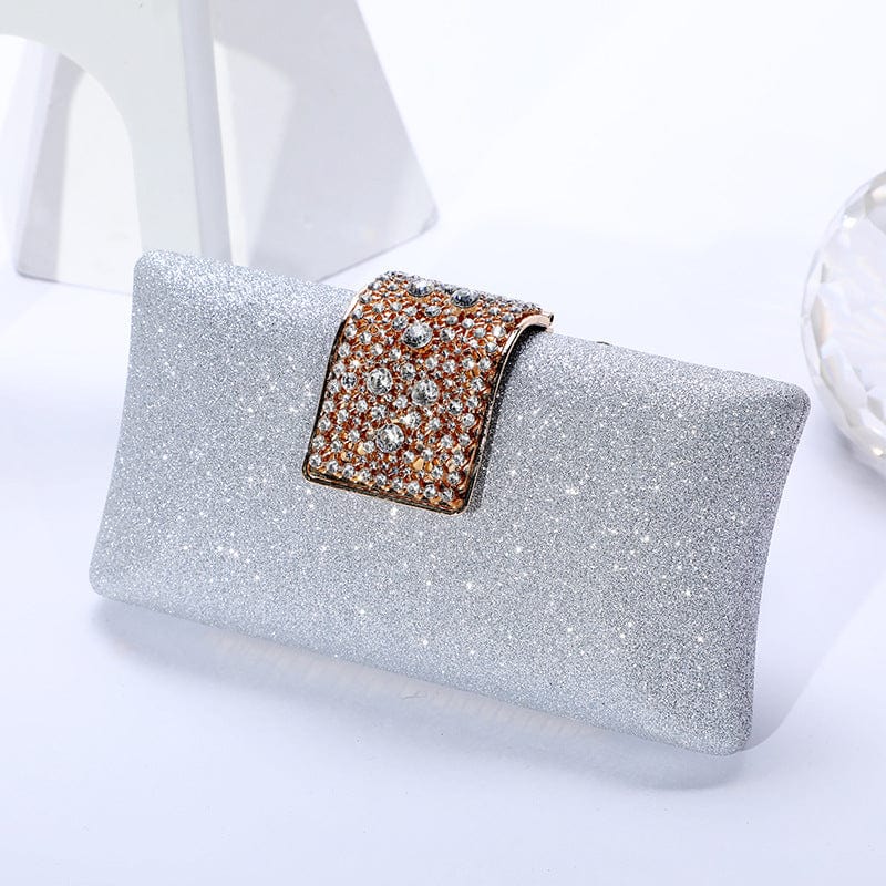 Blue Banquet temperament socialite rhinestone purse dress female dinner bag ladies hand bags luxury evening clutch bags