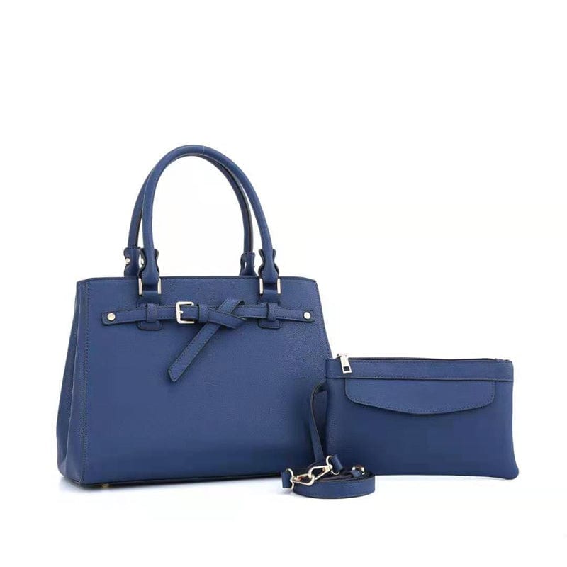 blue EG297 hot selling pu leather luxury designer purses for women 2022 handbag