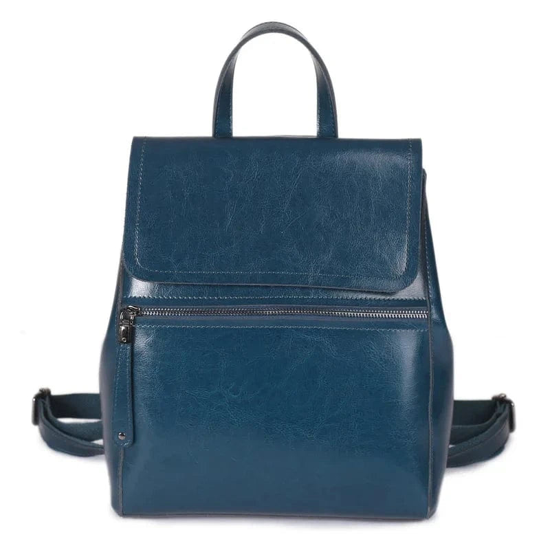 blue Girls Bags  Cute Leather Backpack Mini Backpack Purse for Women