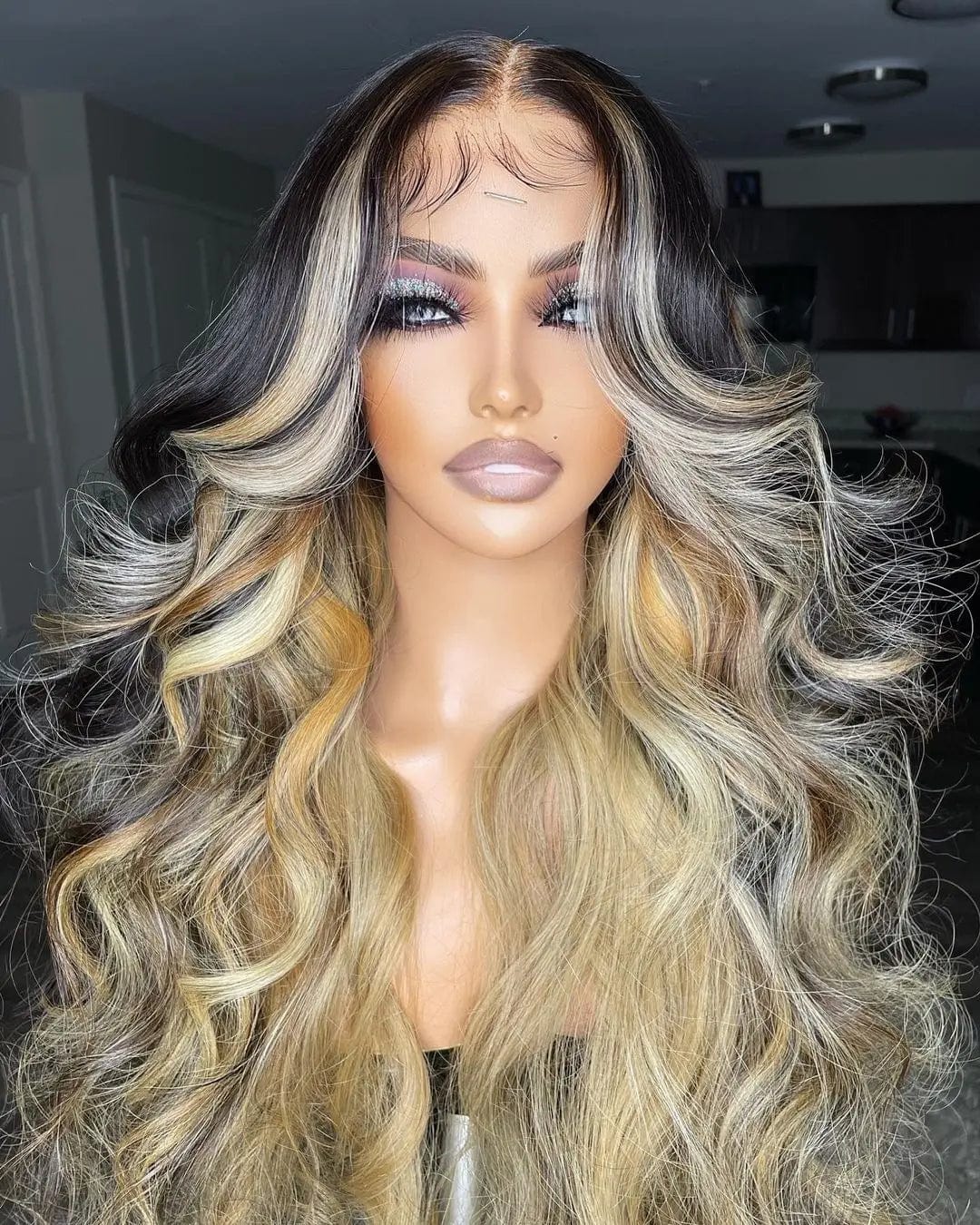 Body Wave Lace Front Wig Brazilian Colored Hair