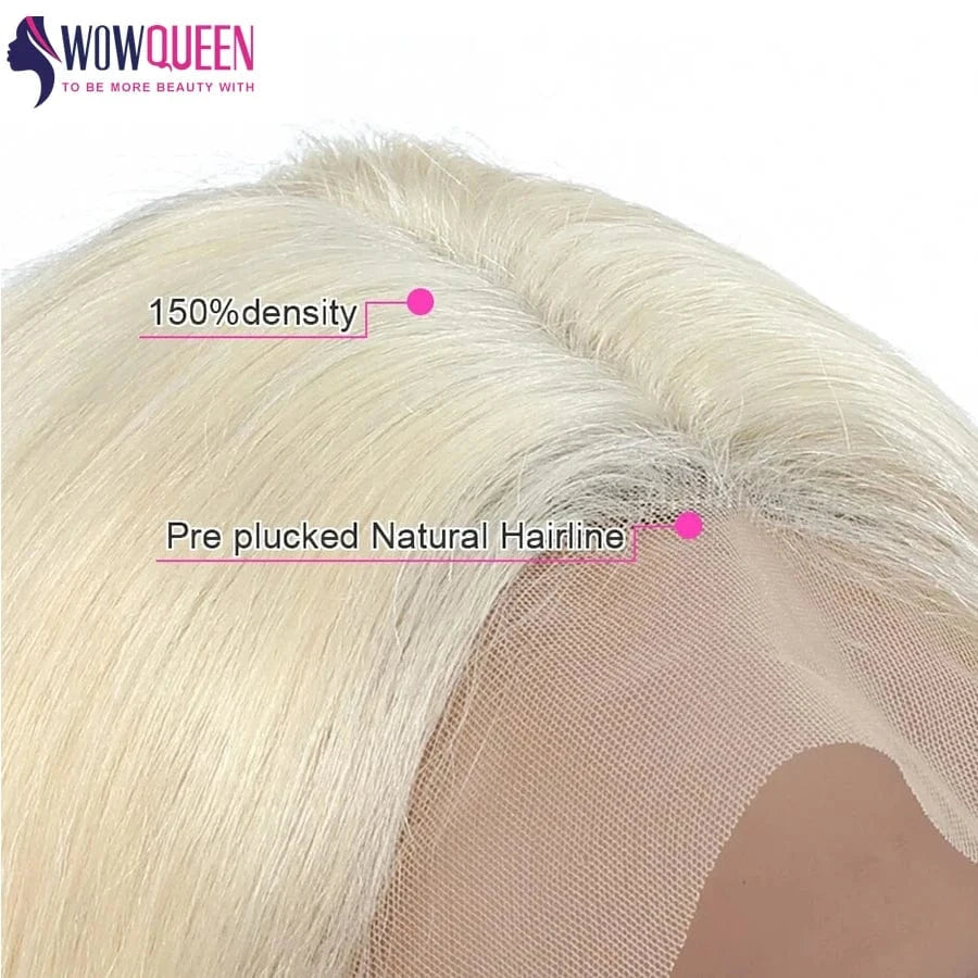 Brazilian 613 Lace Frontal Wigs Cheap Human Lace Wig 150% Density 13x4 Blonde Lace Frontal Wig Pre Plucked For Black Women