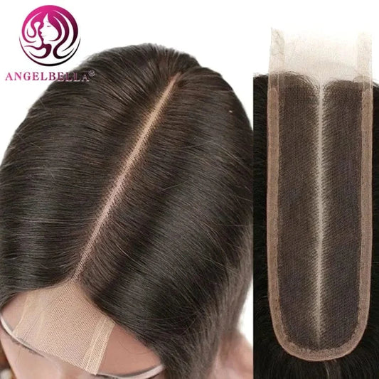 Brazilian Hair 2x6 Lace Front Closure Straight HD Lace Frontal Closure Transparent Swiss Lace Frontal
