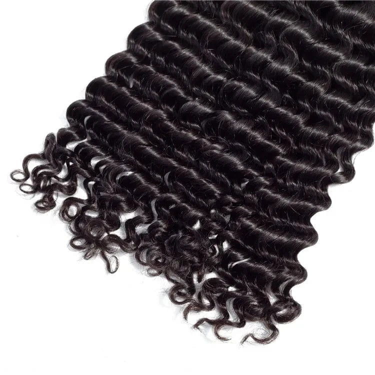 Brazilian Human Hair Deep Wave 3 Bundles 300G 12A Virgin Hair Vendors Unprocessed Cuticle Aligned Remy Deep