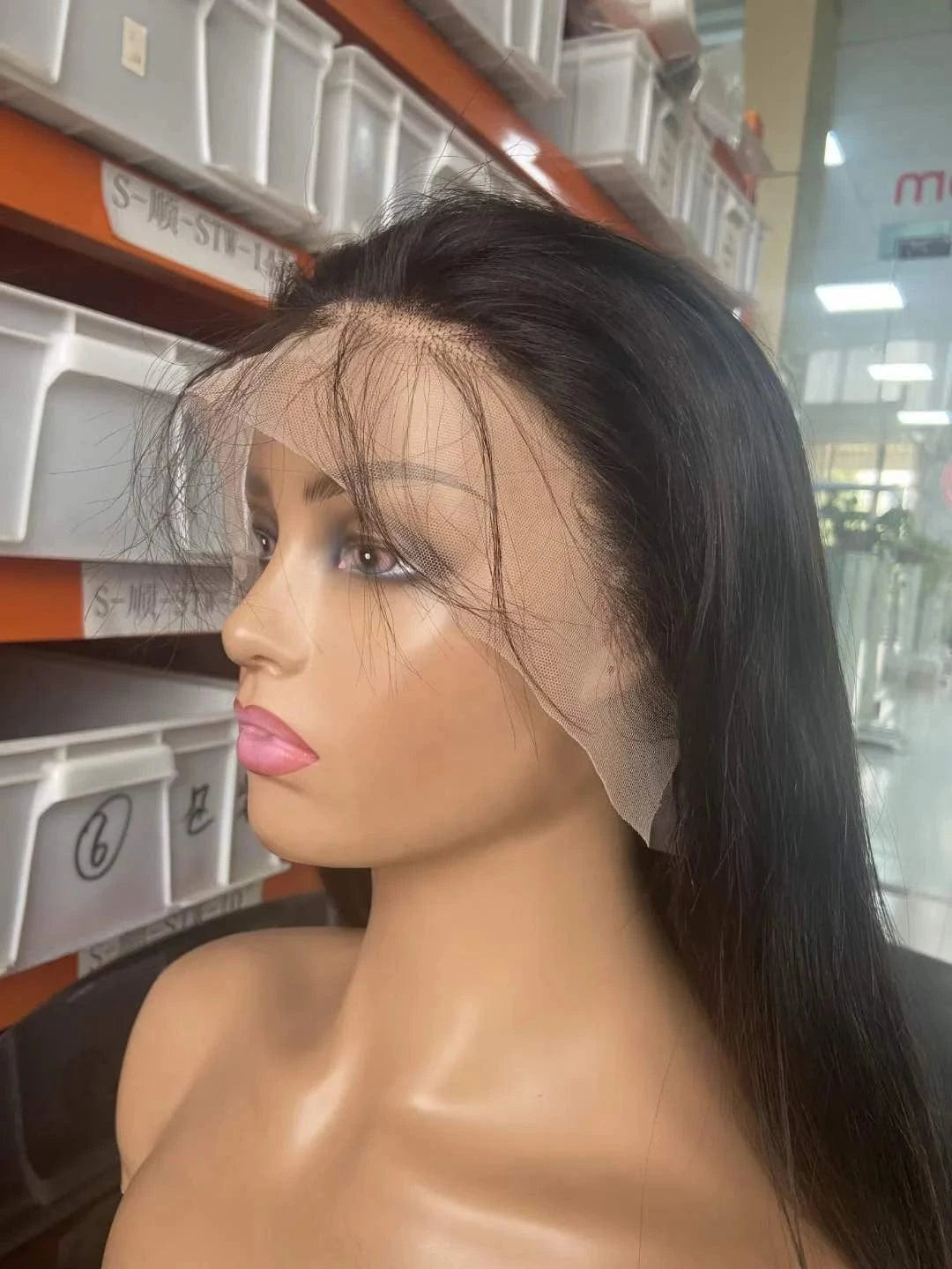 Brazilian Raw Human Hair Lace Front Wig Straight 13x4 Transparent Hd Lace Frontal Wig 30 inch Human Hair Wigs For Black Women