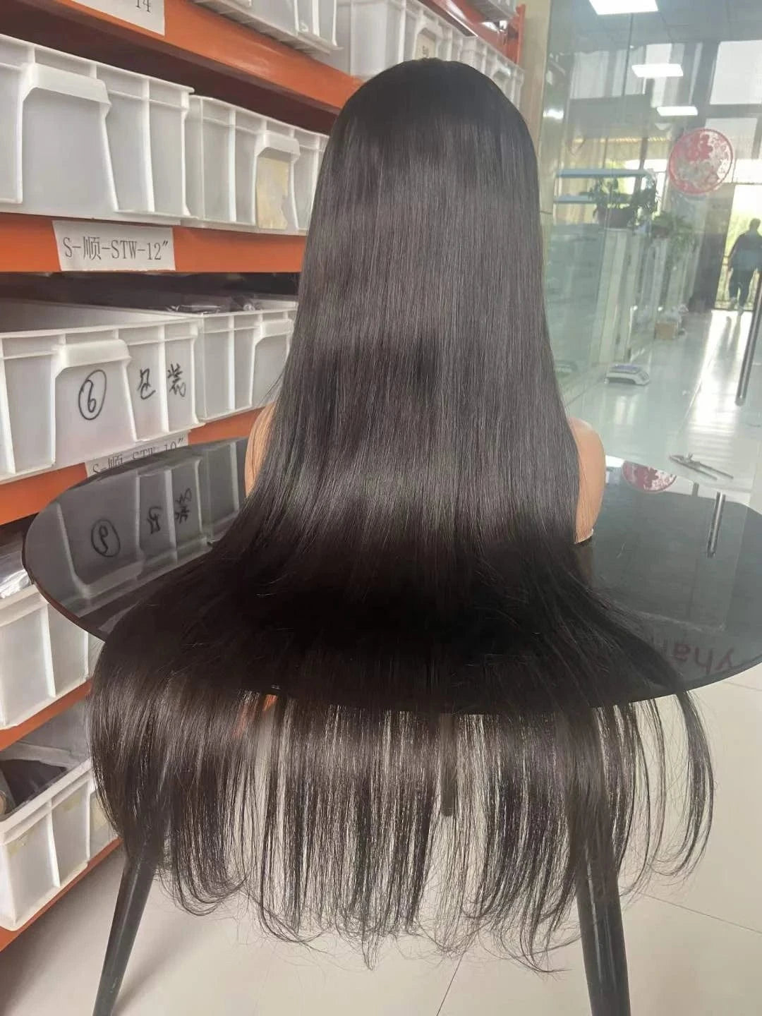 Brazilian Raw Human Hair Lace Front Wig Straight 13x4 Transparent Hd Lace Frontal Wig 30 inch Human Hair Wigs For Black Women