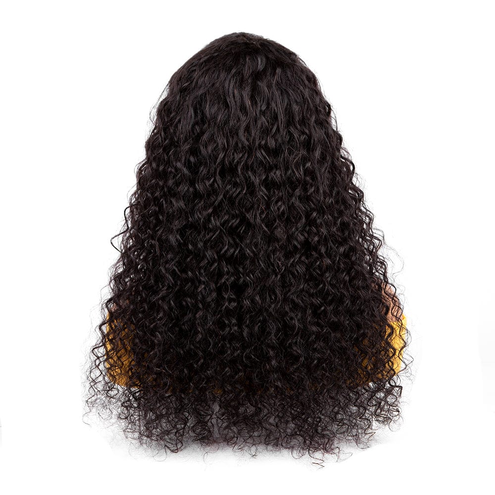 Brazilian Virgin Remy Hair Lace Wigs Pre Plucked 13X4 150% Density Deep T Shape Middle Part HD Lace Frontal Human Hair Wigs