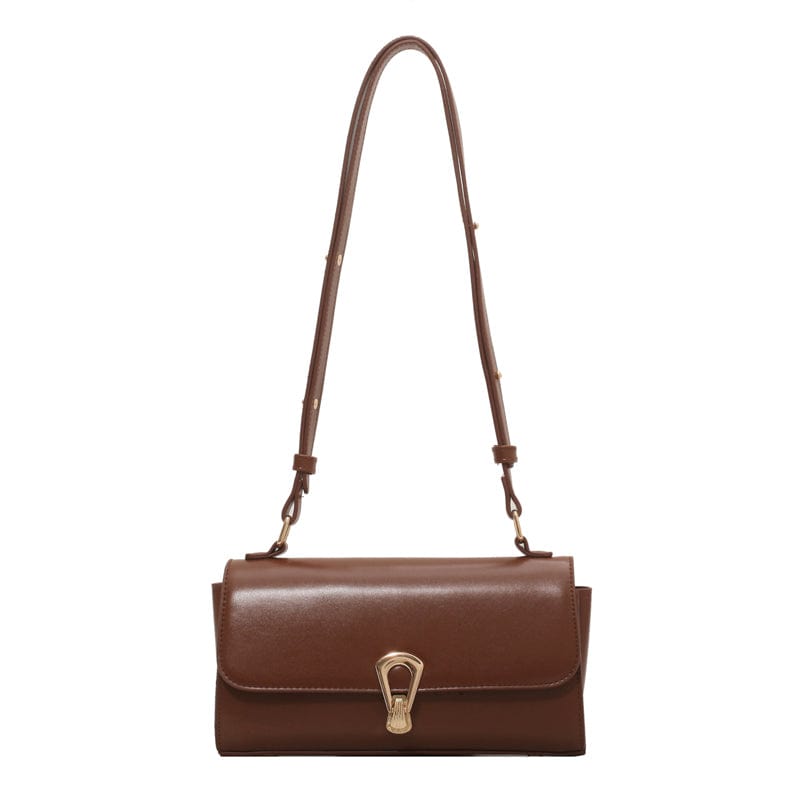 Brown 2022 Trendy Fashion Luxury Leather Shoulder Bags Women Handbags Ladies Brand Purses