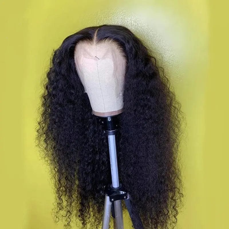Brown Color Deep Curly Wave Cuticle Aligned Wigs