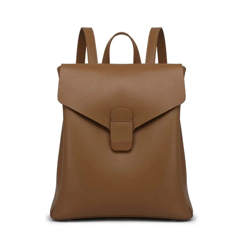 Brown Hot Sales Mini Backpack Women Girls Water-resistant  Backpack Purse Shoulder Bag for Women  School Travel Bag