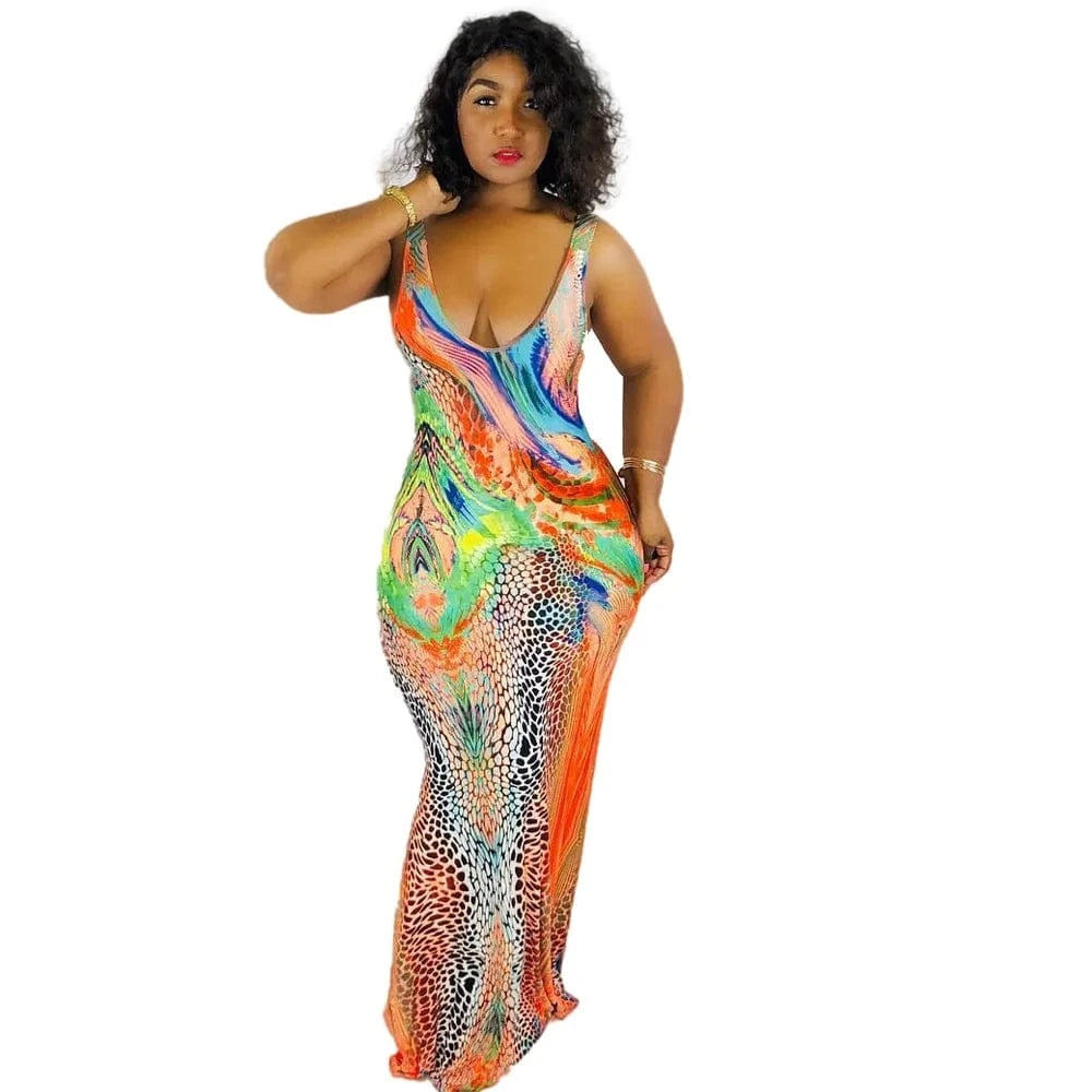 Casual Sundress Ladies Sun Club Bridesmaid Evening Dresses Long Plus Size Women's Dresses Party Sexy maxi Summer Women Dress