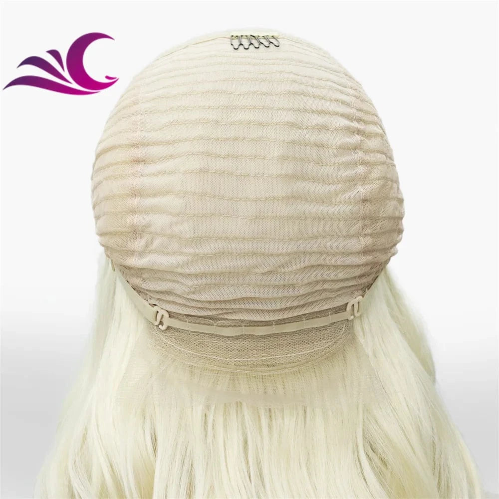 Celebrity 13x6 body wave heat resistant fiber synthetic lace front wig