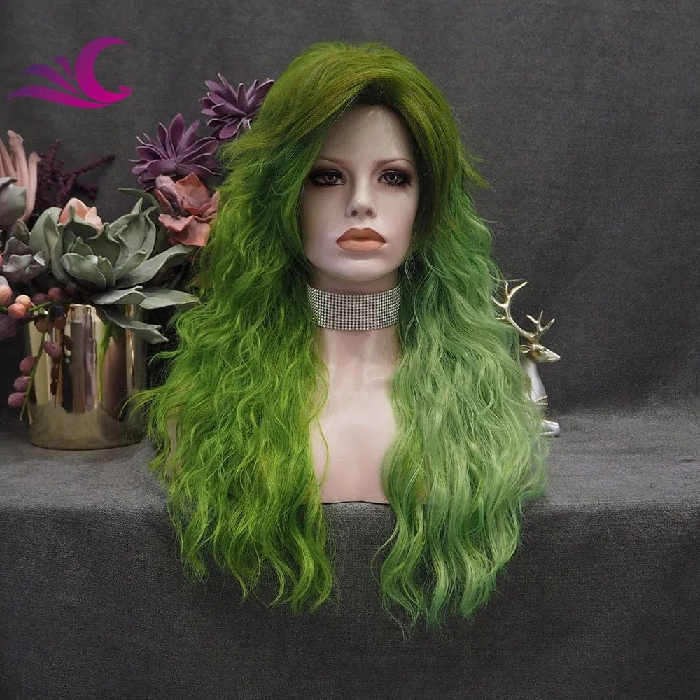 Celebrity 3 color mix highlight honey blonde color heat resistant fiber glueless full machine wig for daily