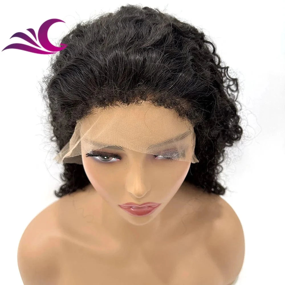 Celebrity 4c texture hairline wig 13x4 transparent hd lace long curly brazilian cuticle aligned virgin human hair lace front wig