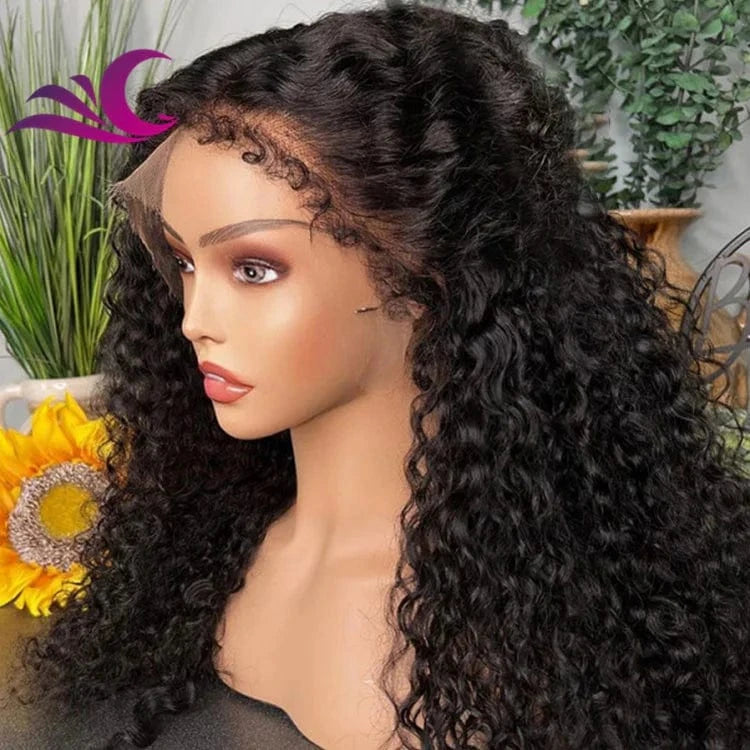 Celebrity Wholesale Brazilian 4C Texture Hairline Wigs Virgin Human Hair With13x6 Lace Frontal Kinky Straight Wig 4C Natural Edg