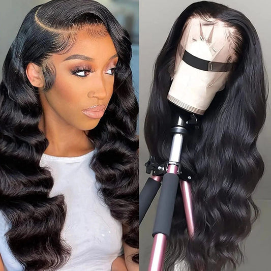 Cheap 13x6 Hd Human Hair Lace Front Wigs Body Wave Human Hair Wigs For Black Women Hd Lace Frontal Wigs Vendor Human Hair
