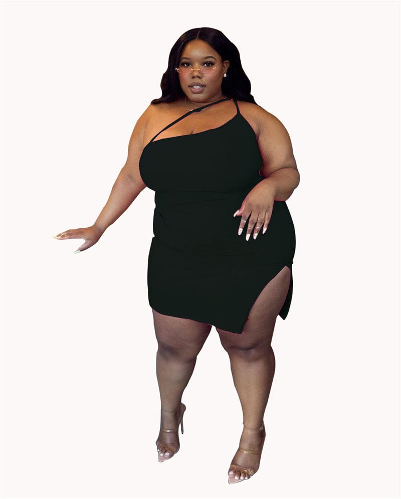 cheap clubbing plus size women sexy sleeveless basic mini party club wear evening dress clothes plus size clothing for plus size