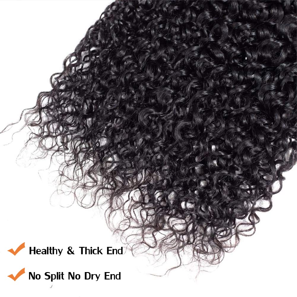cheap hundred percent bouncy brazilian burmese jerry curly virgin human hair weave bundles extension with closure frontal