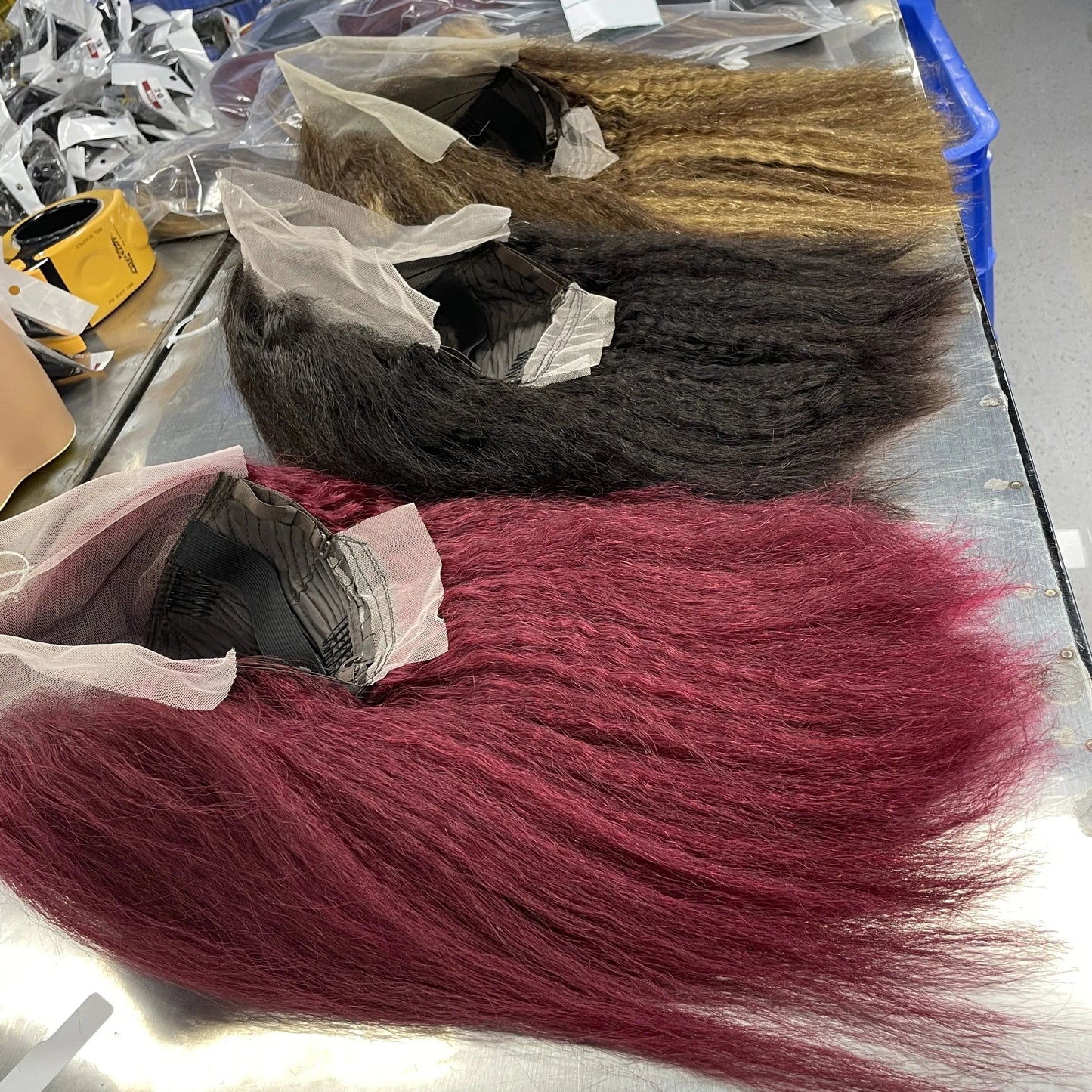Cheap Price Hot Sale Bone Straight Bob Wigs Brazilian Human Hair Frontal Wigs Double Drawn Transparent HD Full Lace Front Wig