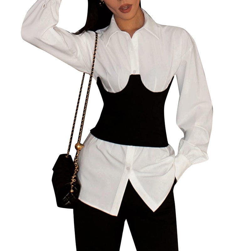 CHICEVER Corset For Women Steampunk Clothing Bustier Bodice Sexy Corselet Female Underbust Crosets