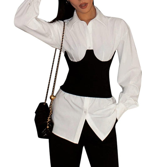 CHICEVER Corset For Women Steampunk Clothing Bustier Bodice Sexy Corselet Female Underbust Crosets