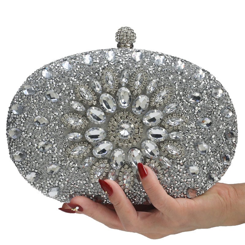 clutch Luxury Bling Purses Rhinestone Handbags