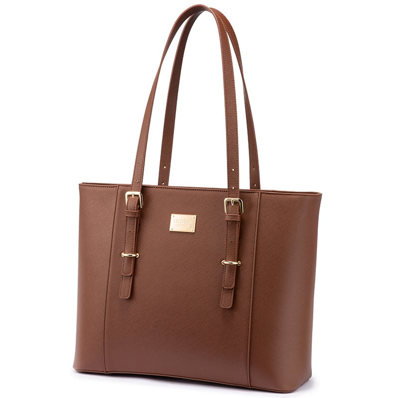 coffee Lovevook handbag Amazon high quality  women handbags dropshipping large ladies office tote shoulder bags 15.6 women laptop bags