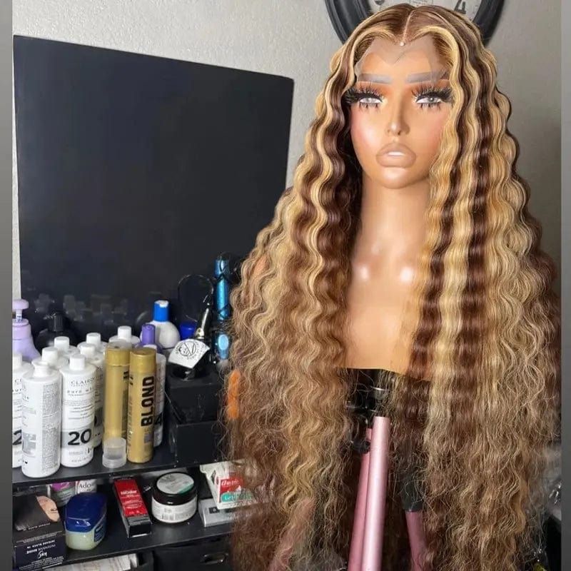 Color 13*4 Transparent HD Lace Front Wigs