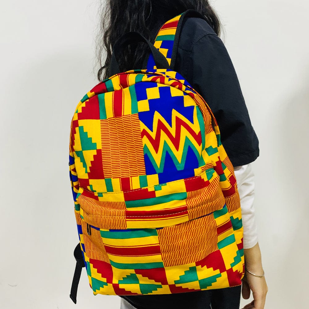 color3 Wholesale price Printed Fabric School Bags Fashion Backpacks For Children shenbolen multiple colors