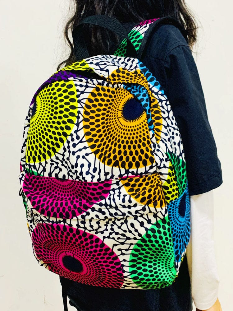 color4 Wholesale price Printed Fabric School Bags Fashion Backpacks For Children shenbolen multiple colors