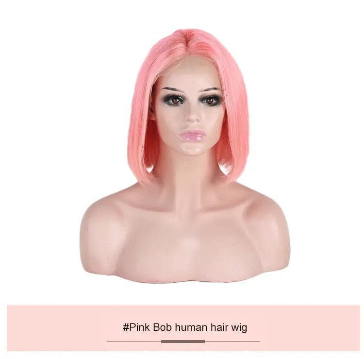 Colored Wig Brazilian Human Hair