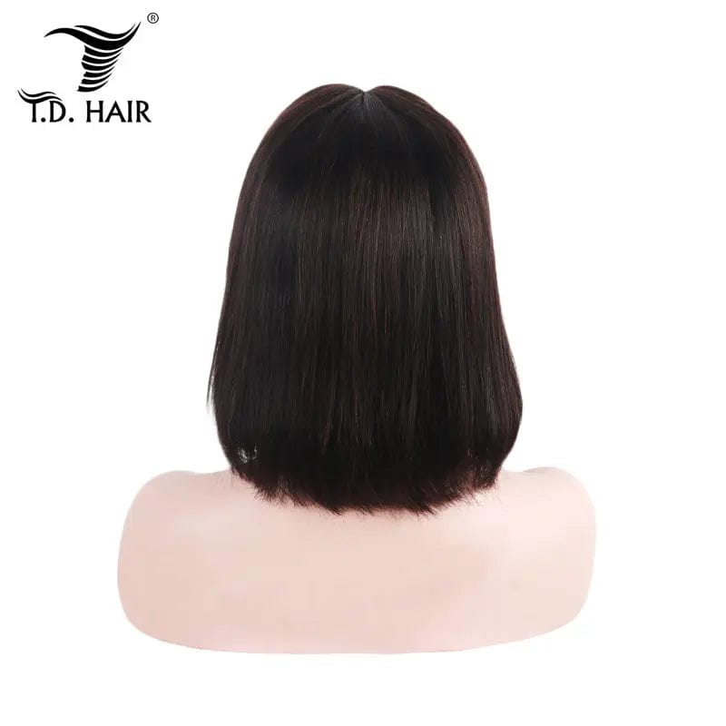 Colored Wig Brazilian Human Hair