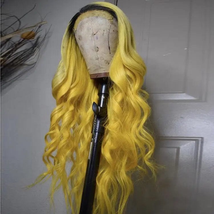 Colorful Body Wave Wig 100% Virgin Hair