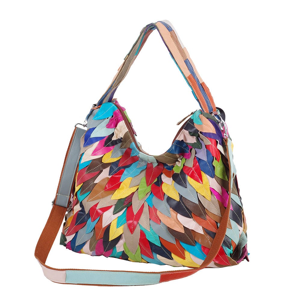 colors Hot selling real leather cheap price ladies fashion handbags custom handbag