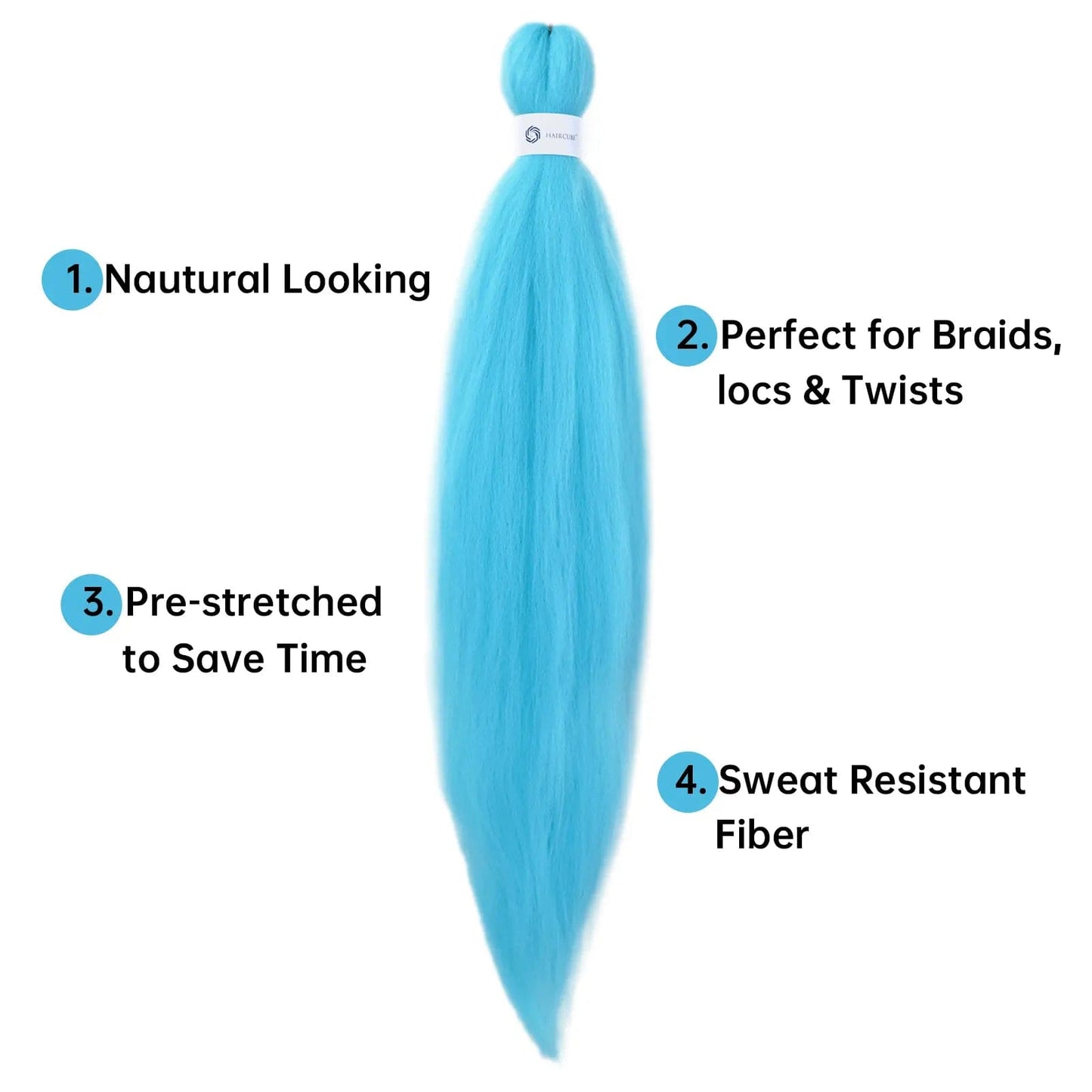 Contact customer service for other sizes and color / NZB002-4 Ombre Extensions Synthetic Hair Blue Braids Straight Pre Stretched Jumbo Braiding Hair glueless braid wigs wholesale