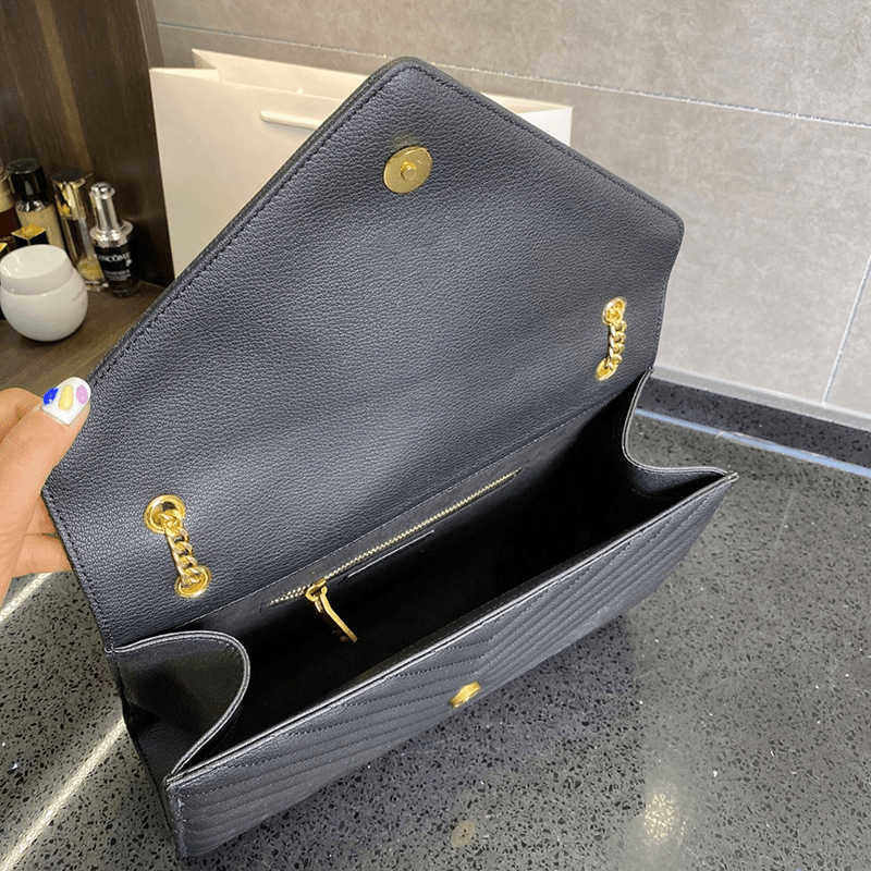 Contact For All Brands Catalog / black Designer womans purses famous brands quilted leather crossbody bag luxury handbag for women